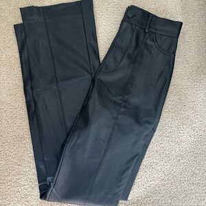 Zara leather pants